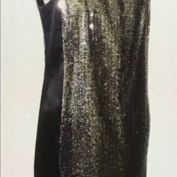 Nanette LEPORE Black SILVER SEQUINS  Dressy Sz 8 - Picture 2 of 9